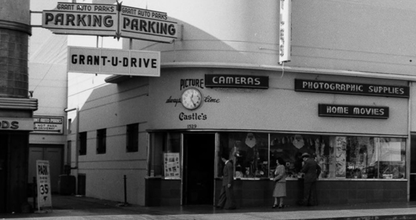 Castle's Camera Store Hollywood Storefront